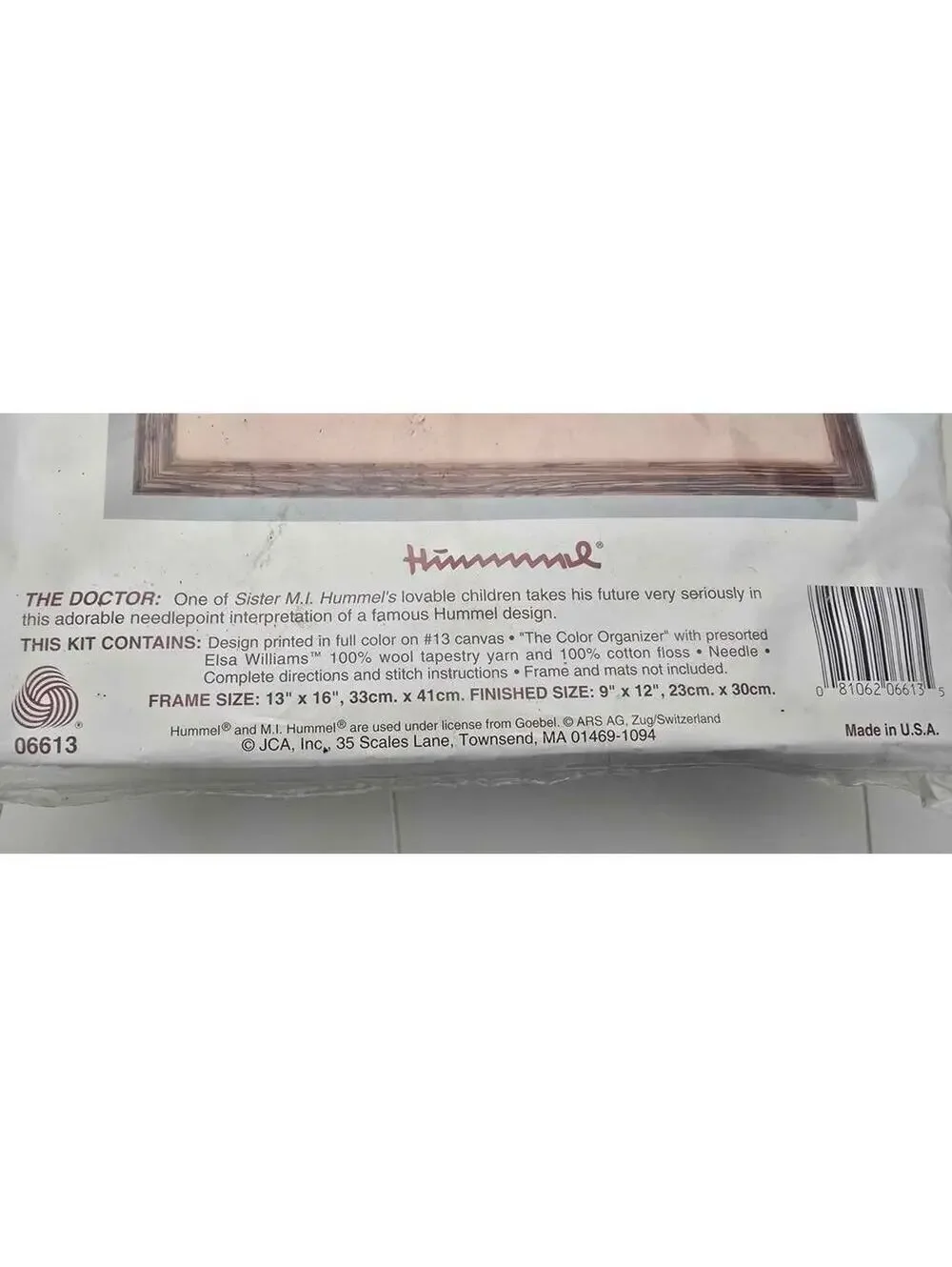 Hummel Needle Treasures The Doctor Needlepoint Kit